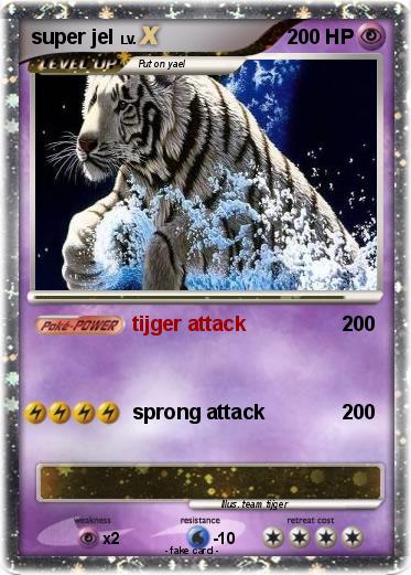 Pokemon super jel