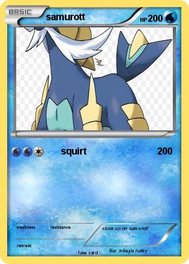 Pokemon samurott