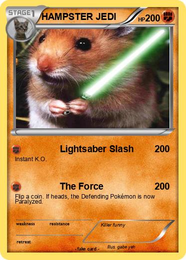 Pokemon HAMPSTER JEDI
