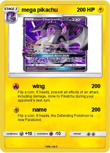 Pokemon mega pikachu