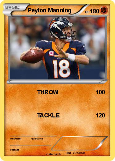 Pokemon Peyton Manning