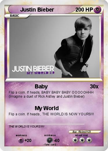 Pokemon Justin Bieber