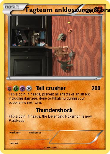 Pokemon Tagteam anklosaurus & brachio