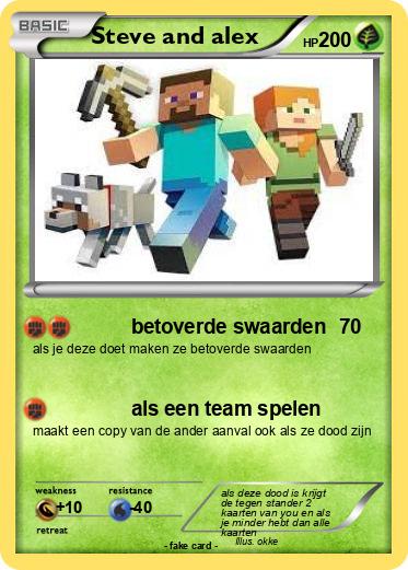 Pokemon Steve and alex