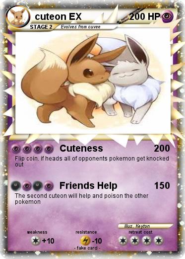 Pokemon cuteon EX