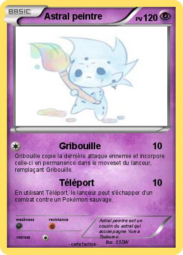 Pokemon Astral peintre