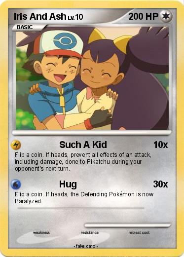 Pokemon Iris And Ash