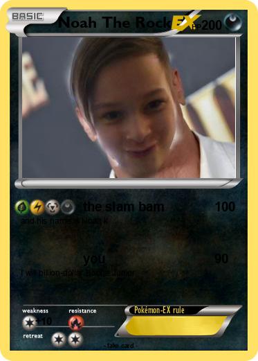Pokemon Noah The Rock