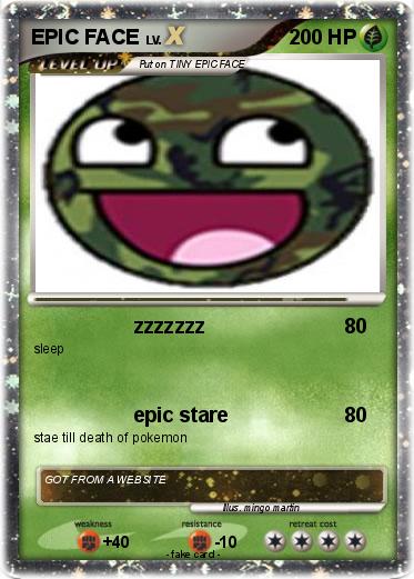 Pokemon EPIC FACE