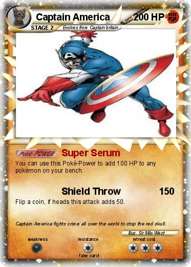 Pokemon Captain America