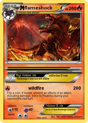 Pokemon flameshock