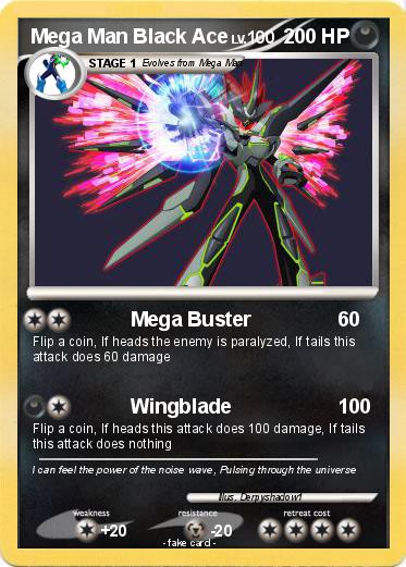 Pokemon Mega Man Black Ace