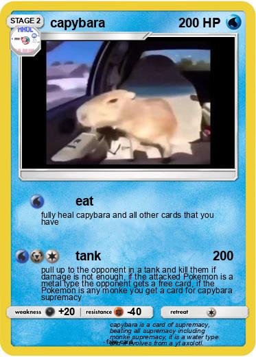 Pokemon capybara