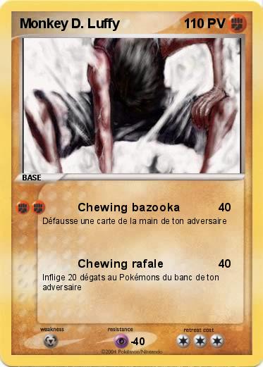 Pokemon Monkey D. Luffy