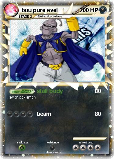 Pokemon buu pure evel