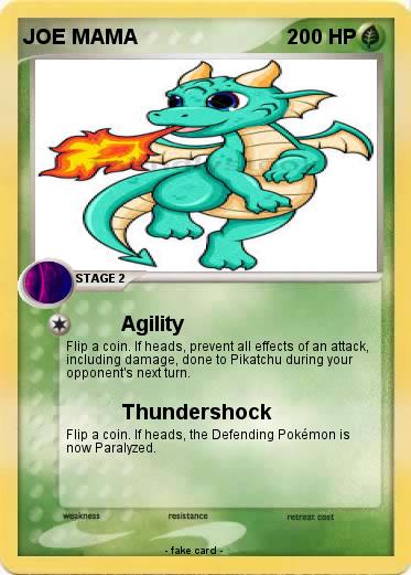 Pokemon JOE MAMA