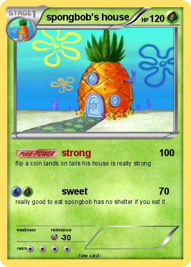 Pokemon spongbob's house