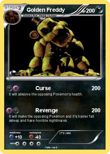 Pokemon Golden Freddy