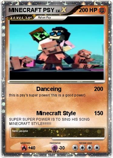 Pokemon MINECRAFT PSY