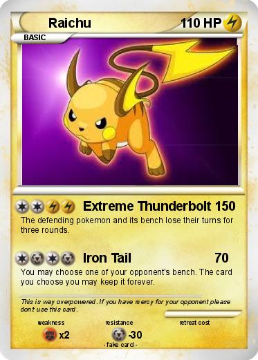 Pokemon Raichu