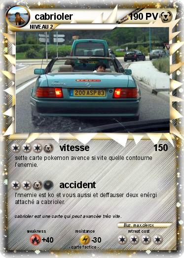 Pokemon cabrioler