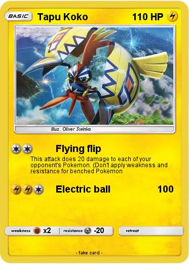 Pokemon Tapu Koko