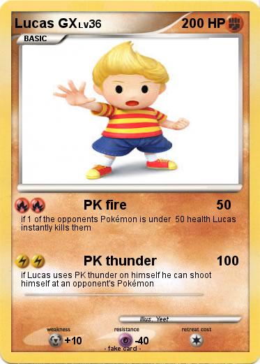 Pokemon Lucas GX