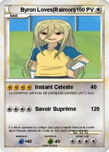 Pokemon Byron Loves(Raimon)