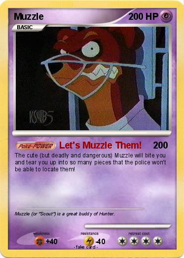 Pokemon Muzzle