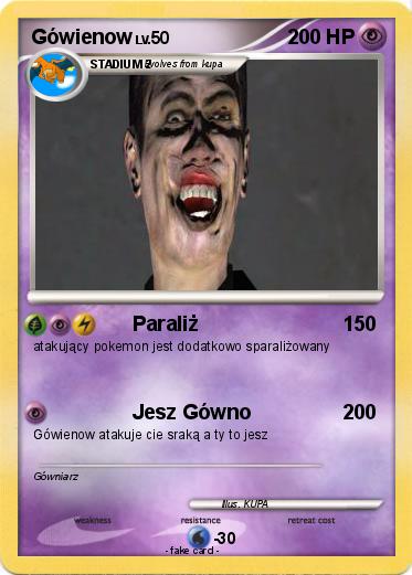 Pokemon Gówienow