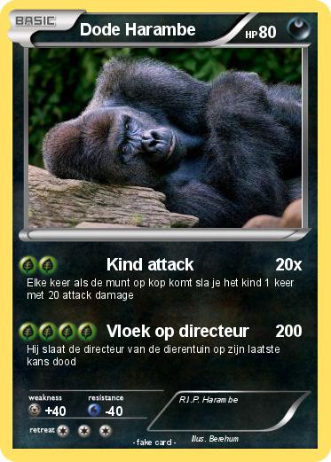 Pokemon Dode Harambe