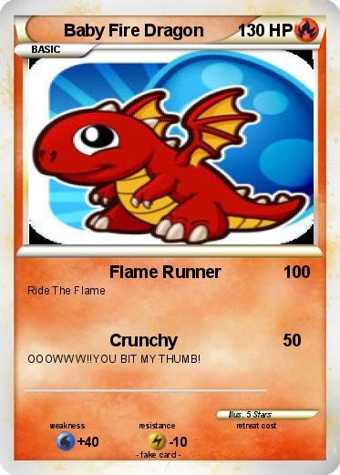 Pokemon Baby Fire Dragon