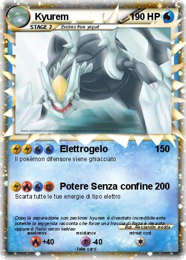 Pokemon Kyurem