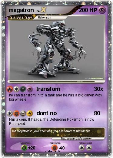 Pokemon megatron
