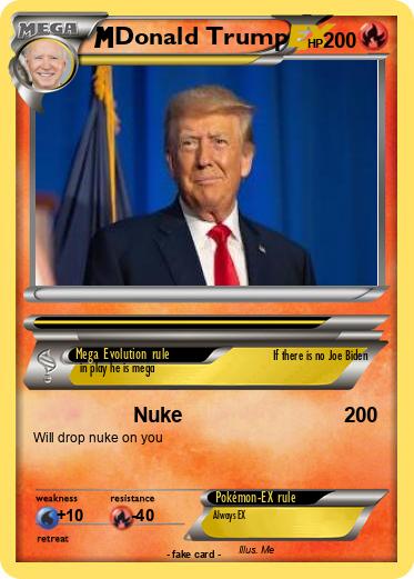 Pokemon Donald Trump