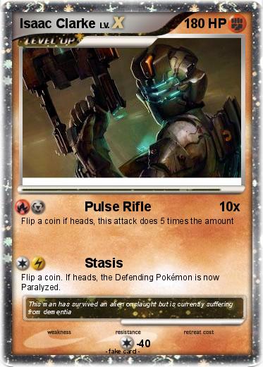Pokemon Isaac Clarke