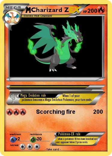 Pokemon Charizard Z