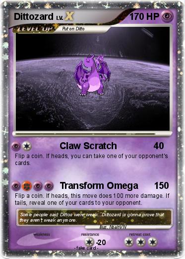Pokemon Dittozard
