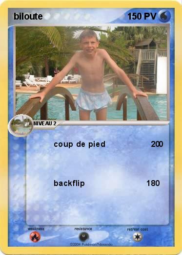 Pokemon biloute                                                        