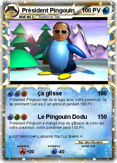 Pokemon Président Pingouin