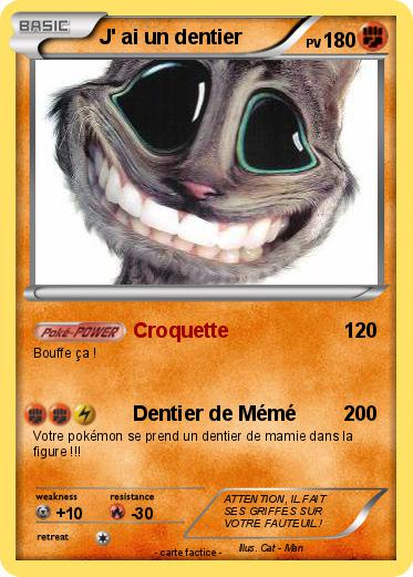 Pokemon J' ai un dentier