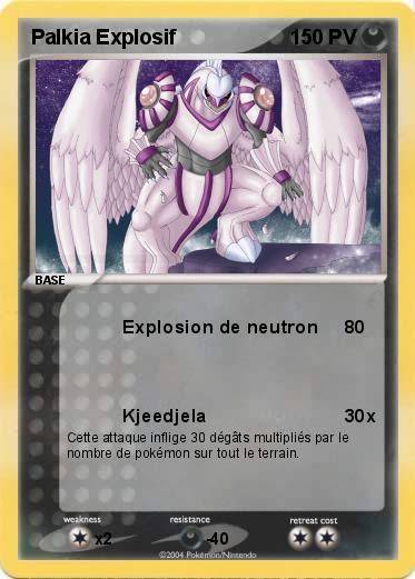 Pokemon Palkia Explosif