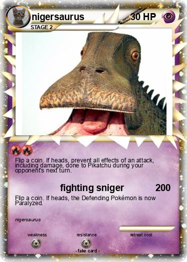 Pokemon nigersaurus