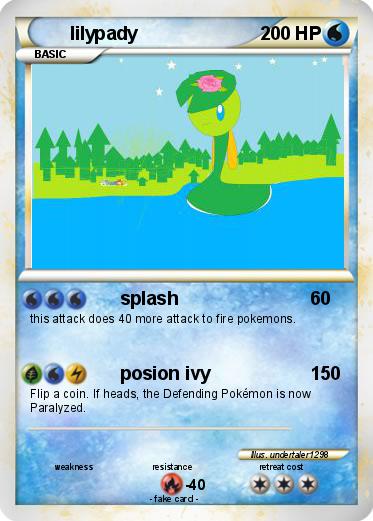 Pokemon lilypady