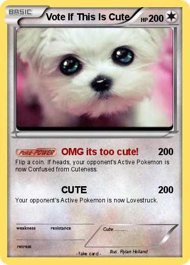 Pokemon Vote If This Is Cute