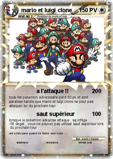 Pokemon mario et luigi clone