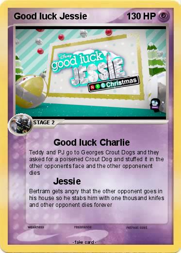 Pokemon Good luck Jessie