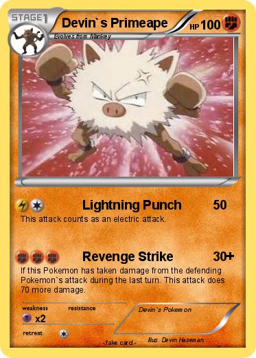 Pokemon Devin`s Primeape