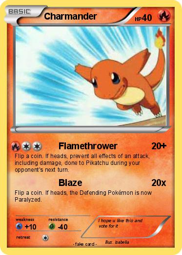 Pokemon Charmander