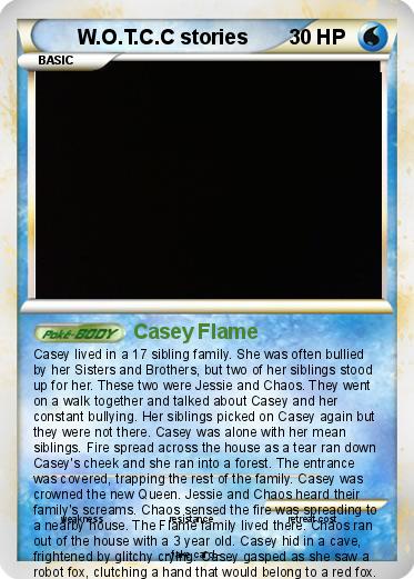 Pokemon W.O.T.C.C stories